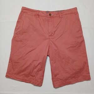White Stuff Mens Banbury Chino Shorts - Off Red Size 32R‎ 10" Inseam